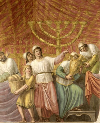 The Seven-Branched Candelabrum by Luigi Ademollo